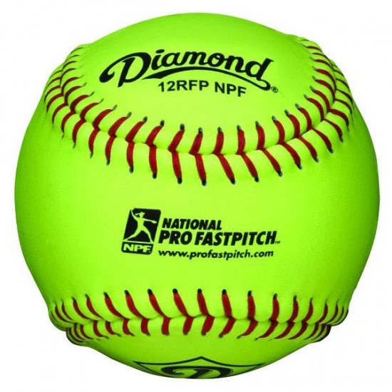 Discount - Diamond NPF 12" Softball - 1 Dozen