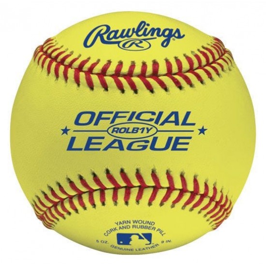 Discount - Rawlings ROLB1Y Practice Baseball - 1 Dozen