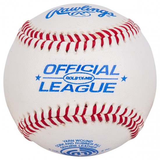 Discount - Rawlings ROLB1X-MS Baseball - 1 Dozen