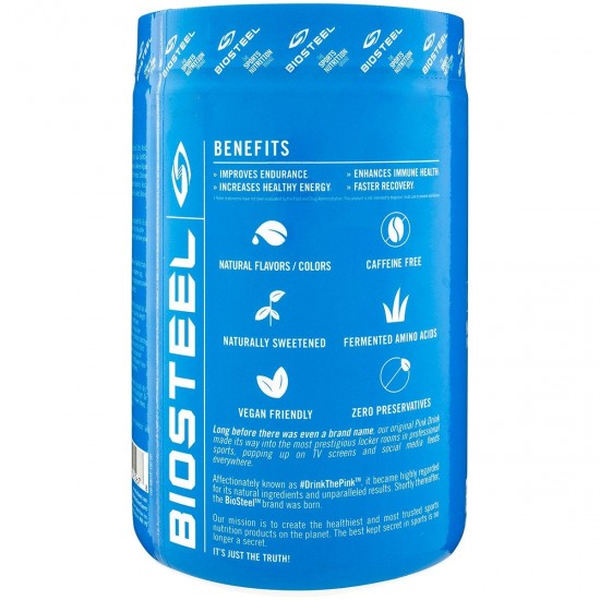 Discount - Biosteel Sports Hydration Mix Blue Raspberry - 11oz