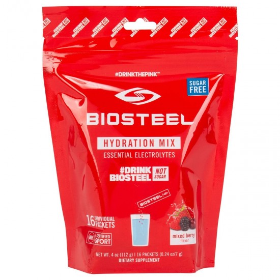 Discount - Biosteel Sports Hydration Mix Mixed Berry - 16ct