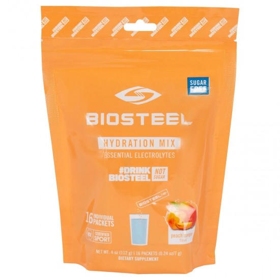 Discount - Biosteel Sports Hydration Mix Peach Mango - 16ct