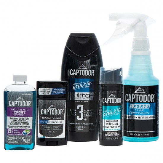 Discount - Captodor Sports Hygiene Kit