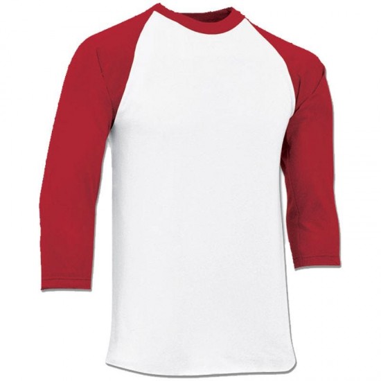 Discount - Champro Cotton 3/4 Sleeve Adult Baseball Shirt