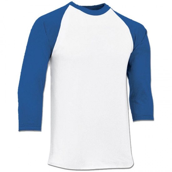Discount - Champro Cotton 3/4 Sleeve Youth Baseball Shirt