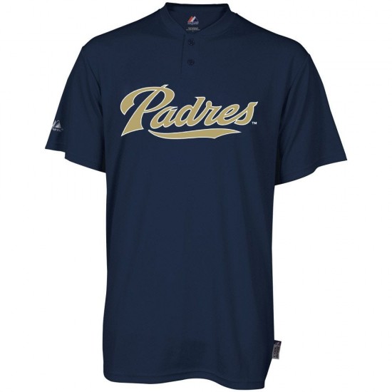 Discount - San Diego Padres Majestic MLB Cool Base 2-Button Replica Adult Jersey
