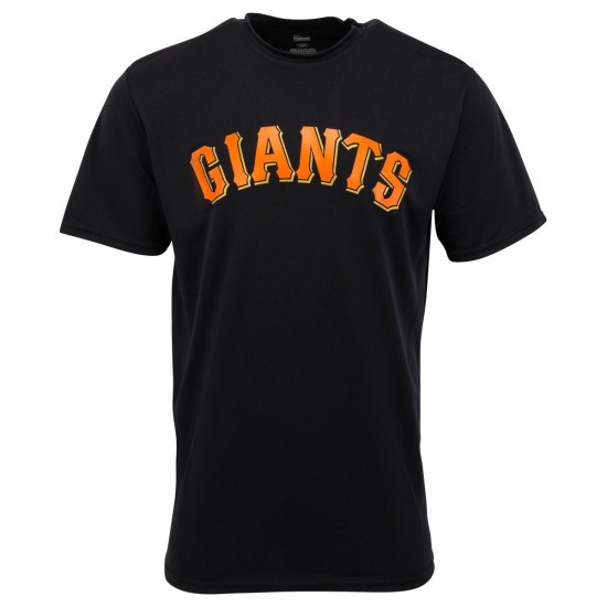 Men's Sale - San Francisco Giants Majestic Cool Base Crewneck Replica Adult Jersey