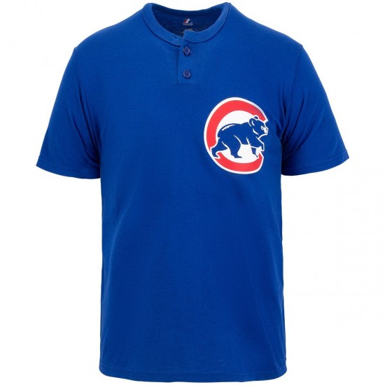 Discount - Majestic Two-Button Chicago Cubs Youth Jersey