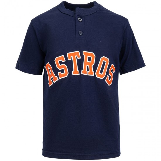 Discount - Majestic Two-Button Houston Astros Youth Jersey