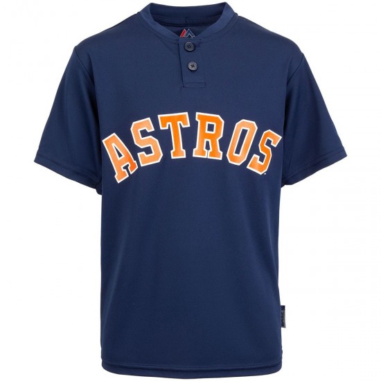 Discount - Majestic Cool Base 2-Button Youth Replica Jersey - Houston Astros