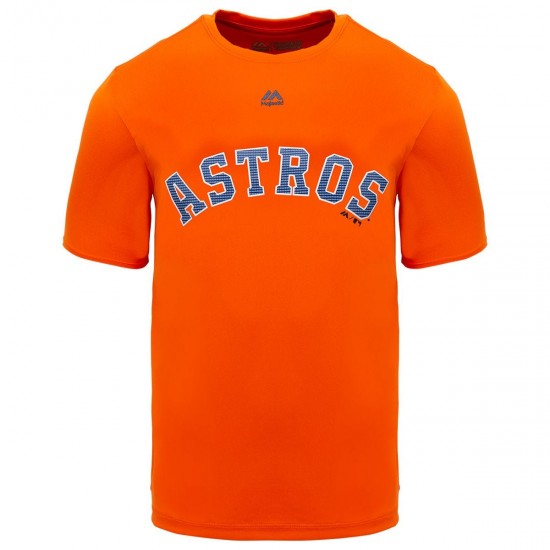 Discount - Houston Astros Majestic Cool Base Evolution Youth T-Shirt
