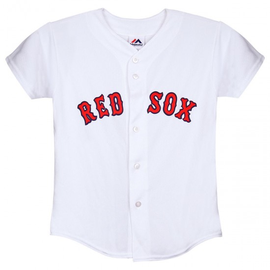 Discount - Boston Red Sox Majestic Cool Base Pro Style Youth Jersey