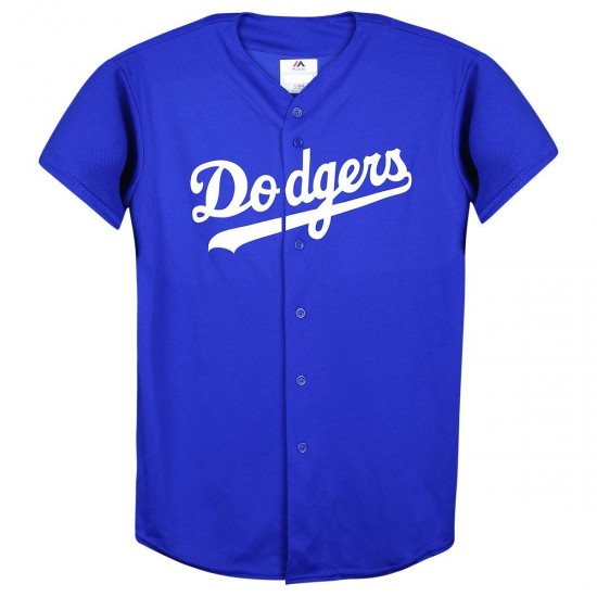Discount - Los Angeles Dodgers Majestic Cool Base Pro Style Youth Jersey