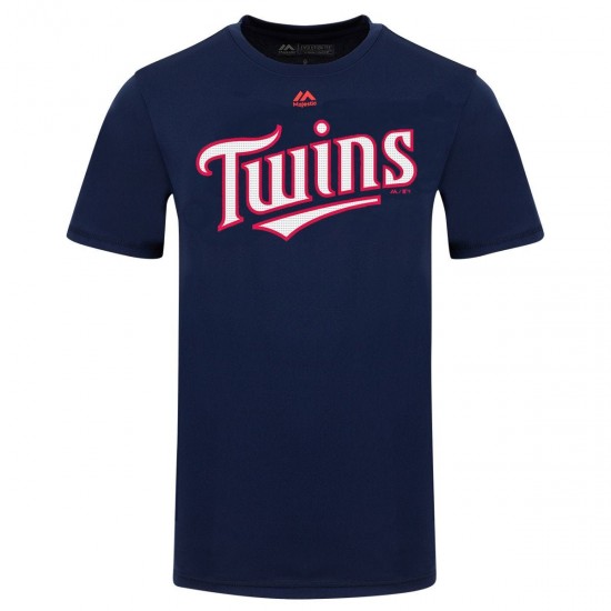 Discount - Minnesota Twins Majestic Cool Base Evolution Adult T-Shirt