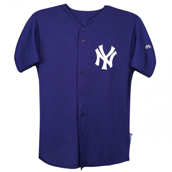 Discount - New York Yankees Majestic Cool Base Pro Style Youth Jersey