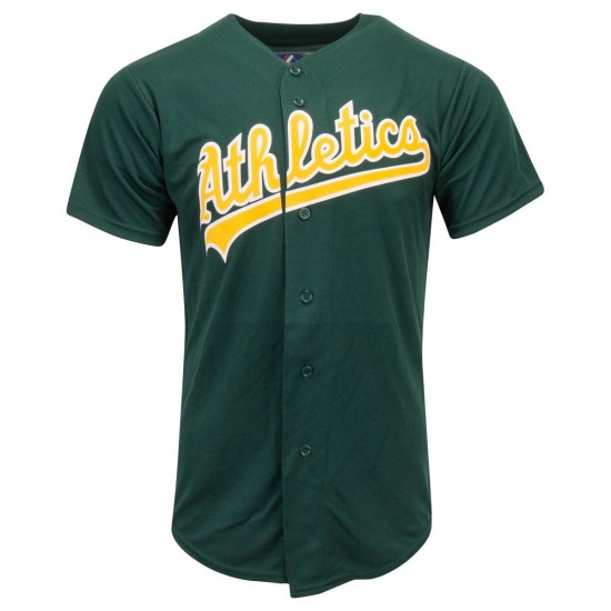 Discount - Oakland Athletics Majestic Cool Base Pro Style Youth Jersey
