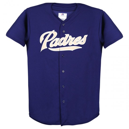 Discount - San Diego Padres Majestic Cool Base Pro Style Adult Jersey
