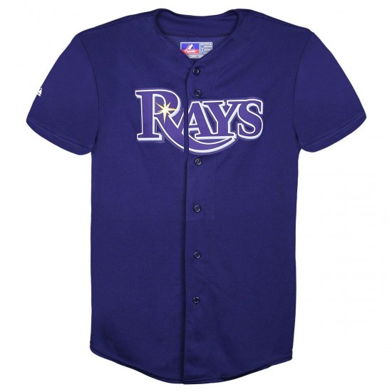Discount - Tampa Bay Rays Majestic Cool Base Pro Style Adult Jersey