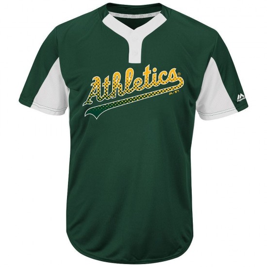 Discount - Oakland Athletics Majestic MAIY83 MLB Premier Youth Jersey
