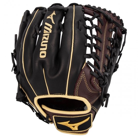 Discount - Mizuno MVP Prime 12.75" Baseball Glove - Black/Cherry - 2022 Model