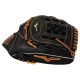Discount - Mizuno Select 9 12" Baseball Glove - Black/Brown