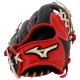 Discount - Mizuno Global Elite GGE63 11.5" Baseball Glove - Red/Black