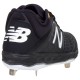Sale - New Balance Fresh Foam 3000v4 Men's Low Metal Baseball Cleats - Synthetic Black