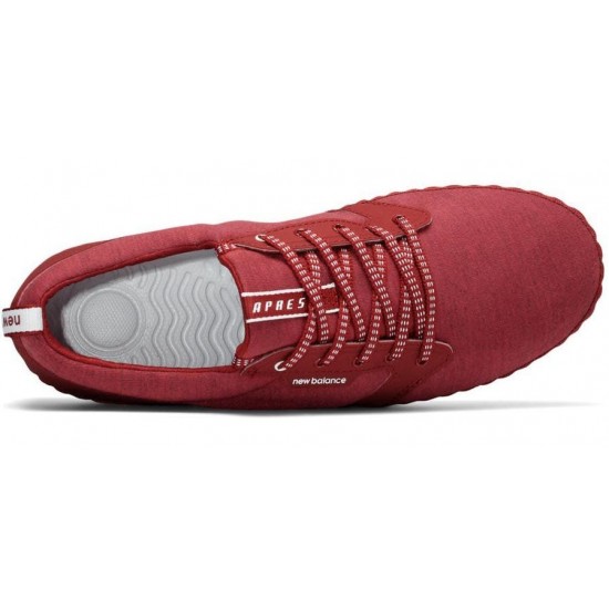 Sale - New Balance Apres Men's Shoes - Crimson/Heather