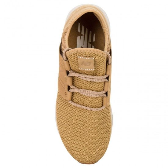 Sale - New Balance Fresh Foam Cruz v2 Knit Men's Running Shoes - Tan