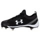 Sale - Under Armour Glyde Women's Metal Fastpitch Softball Cleats - Black/White