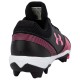 Sale - Under Armour Glyde Women's Rubber Molded Fastpitch Softball Cleats - Black/Cerise